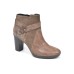 Ghete dama GEOX piele Inspirat D746Aa, gri-bej Ghete dama GEOX piele Inspirat D746Aa, gri-bej